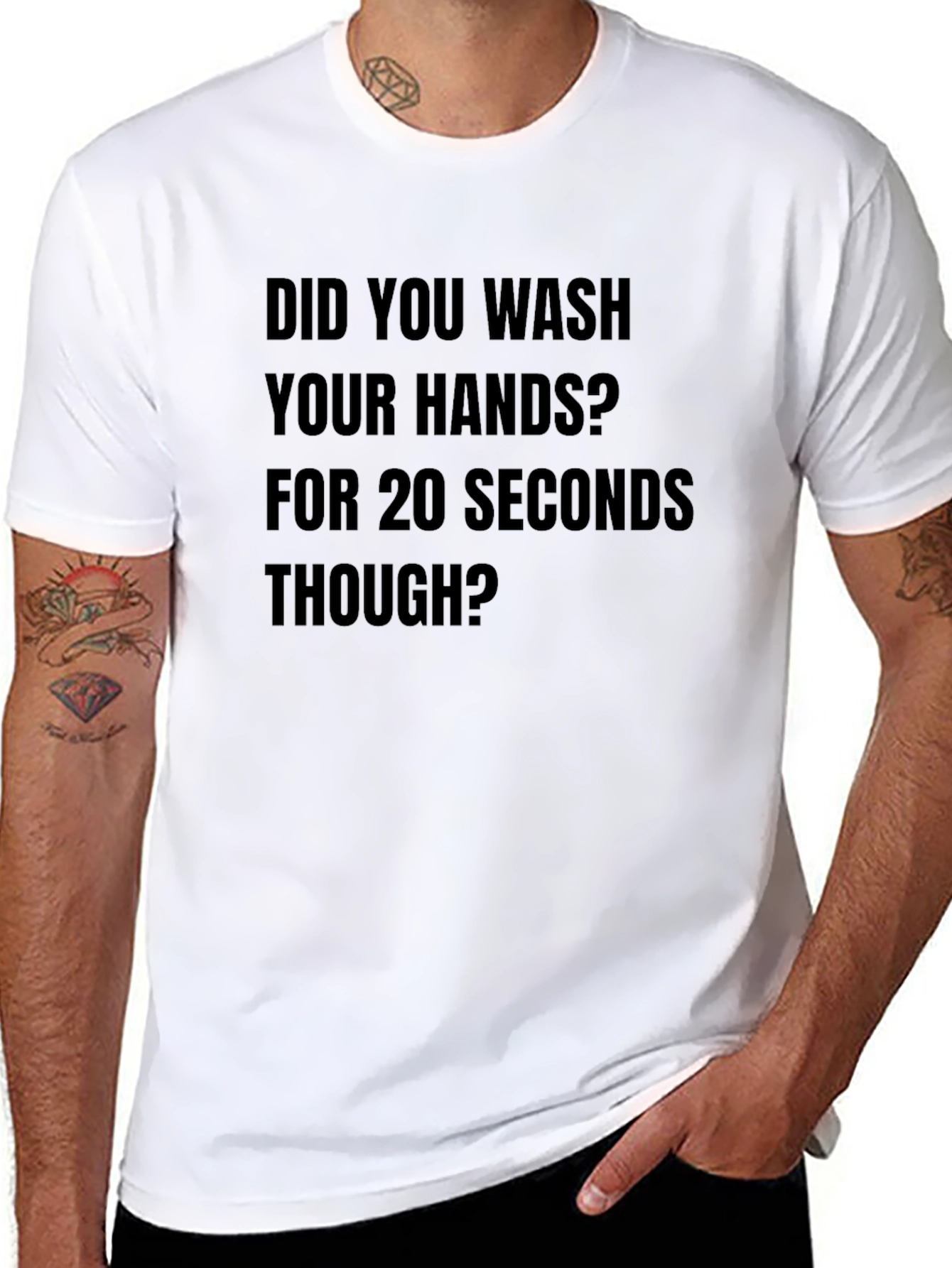 Wash Your Hands Tee - 20 Seconds