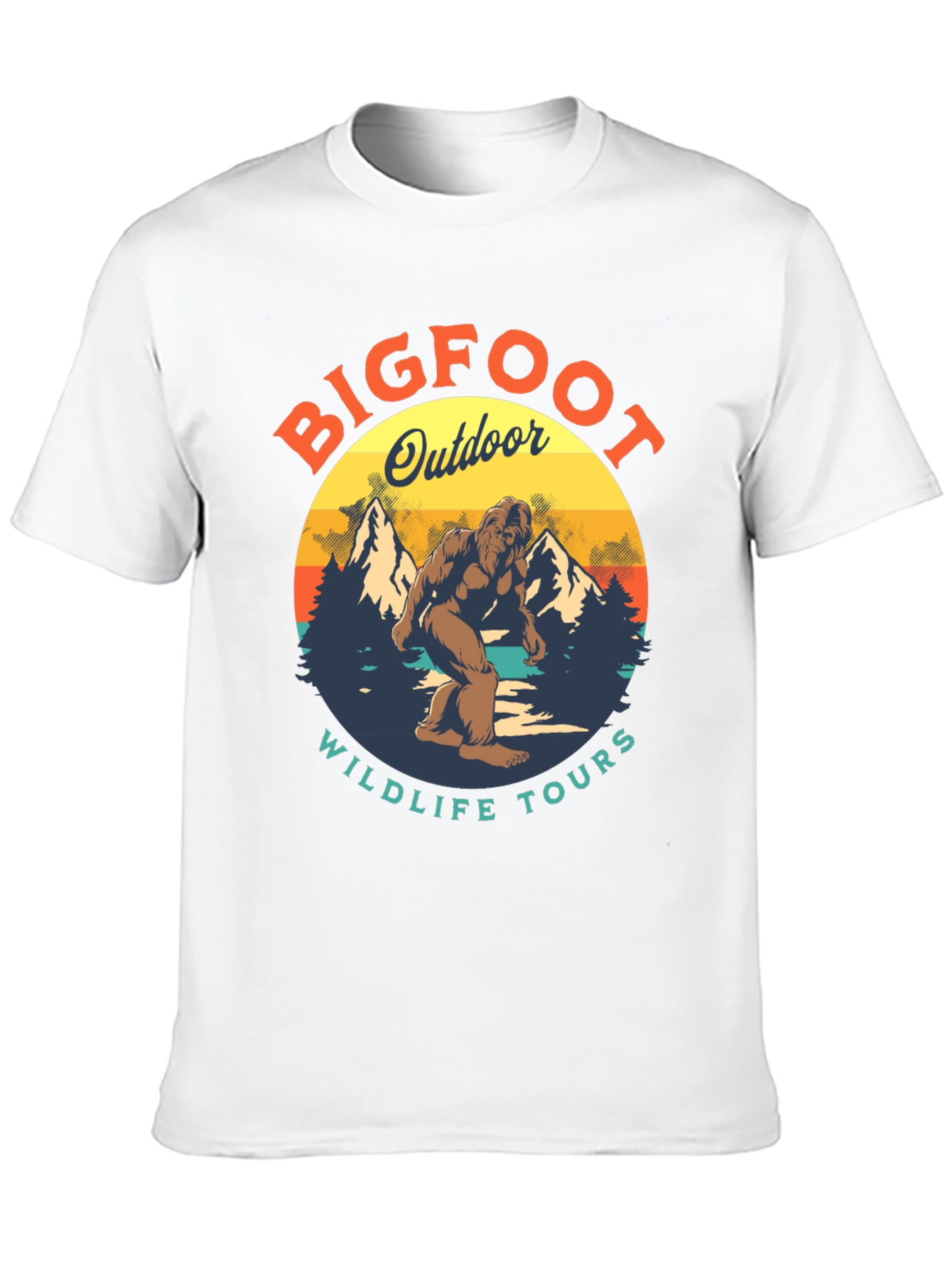 Bigfoot Outdoor Wildlife Tours Graphic Tee