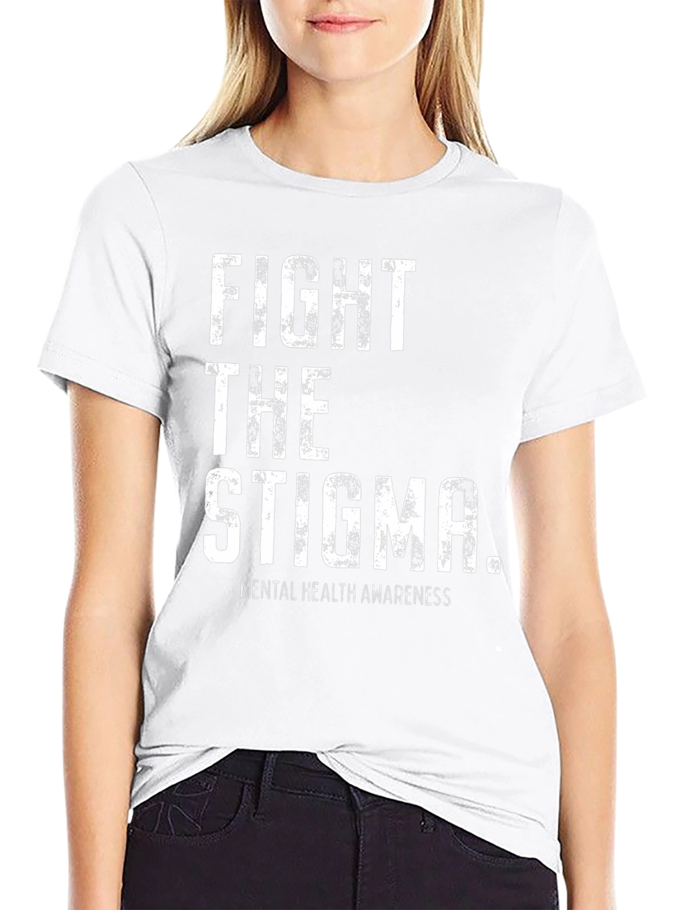Fight the Stigma Mental Health Awareness T-Shirt