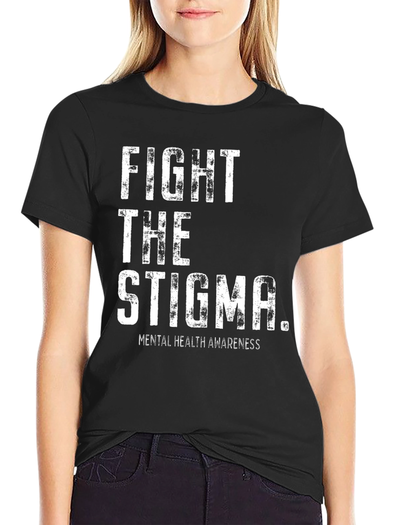 Fight the Stigma Mental Health Awareness T-Shirt