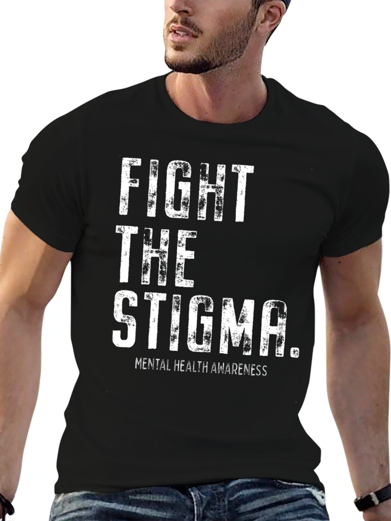 Fight the Stigma Mental Health Awareness T-Shirt