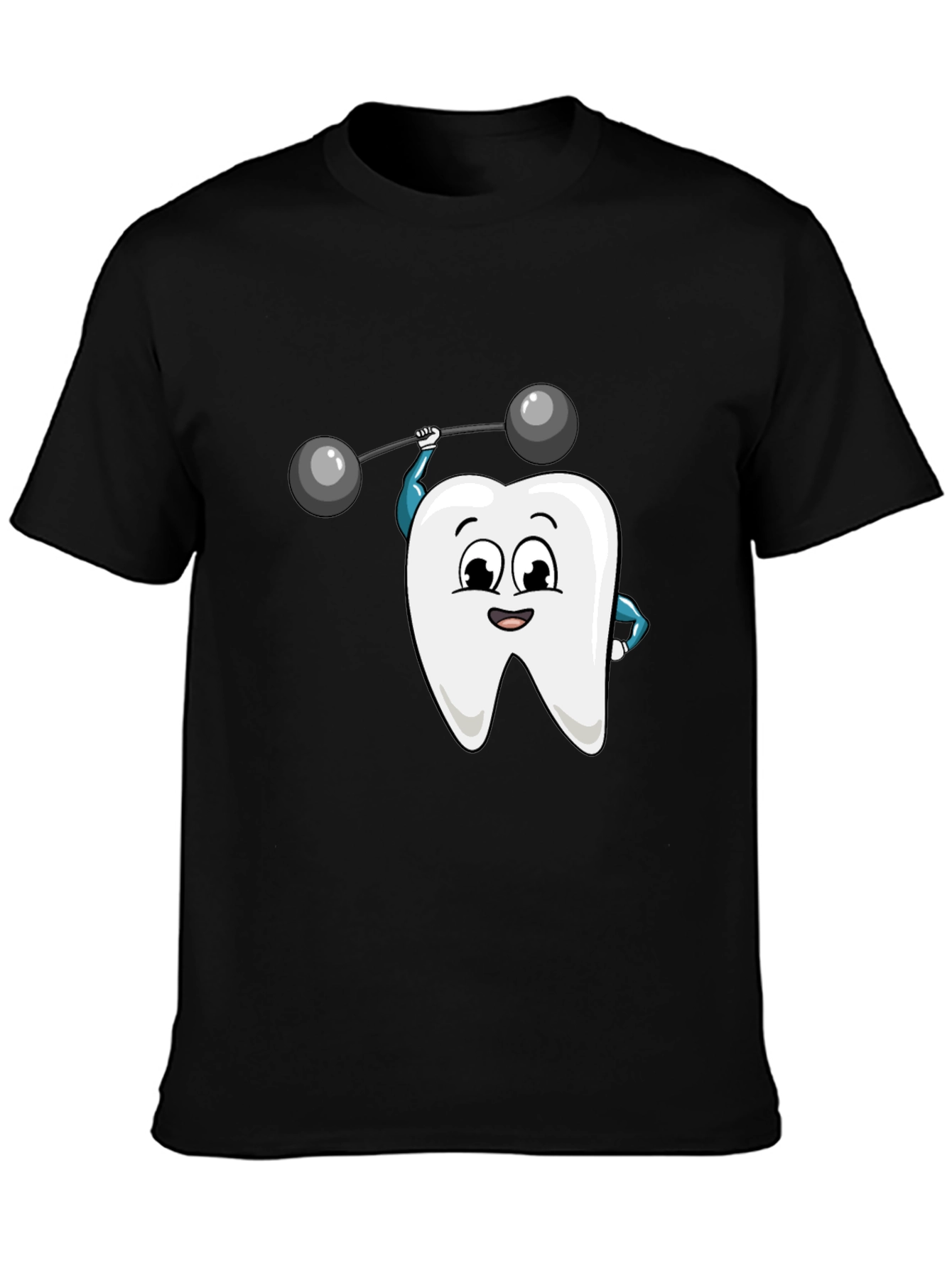 Funny Dental Health Black T-Shirt