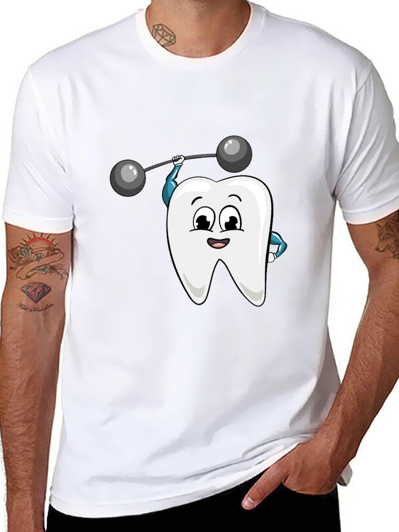 Funny Dental Health Black T-Shirt