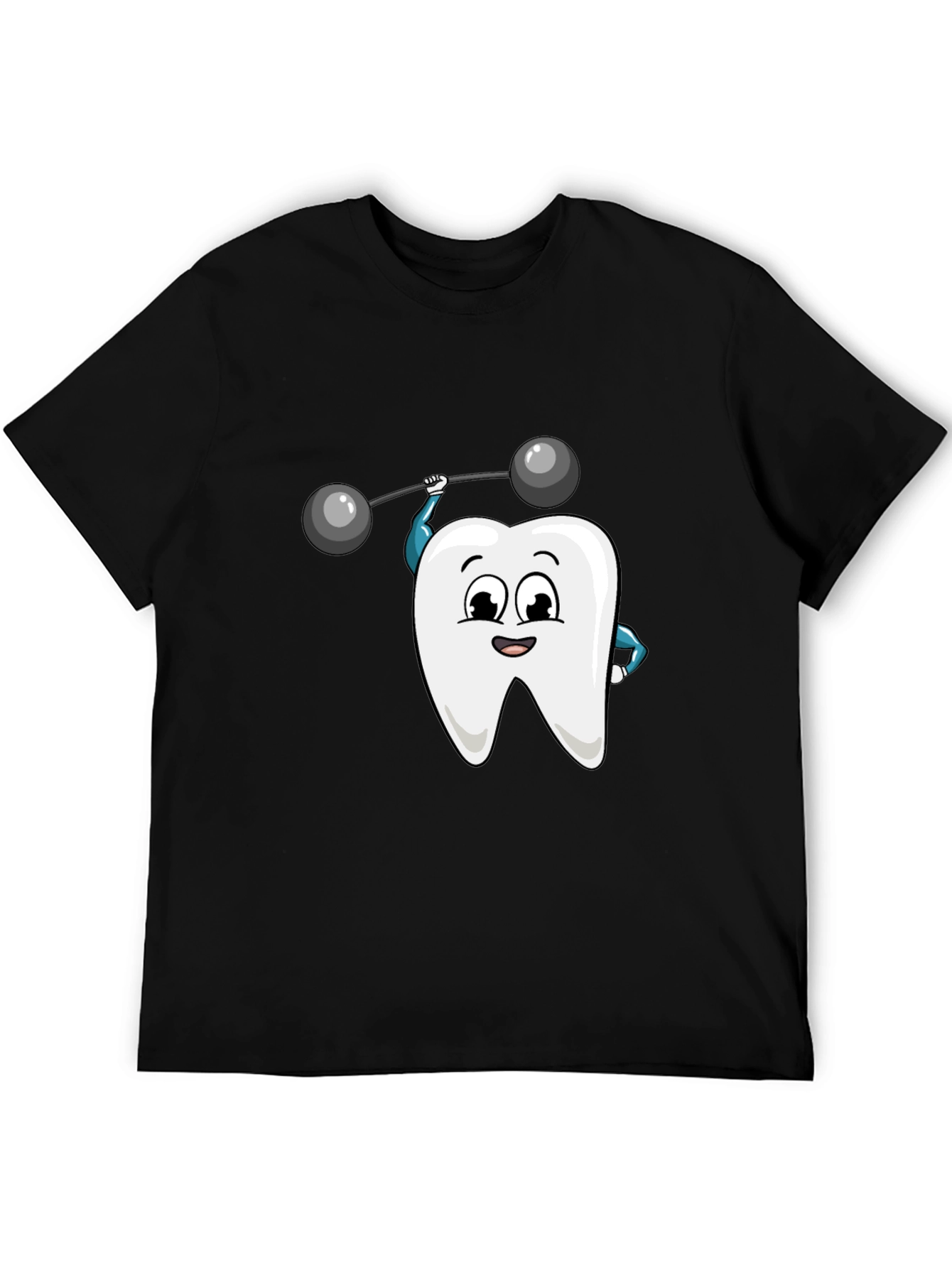Funny Dental Health Black T-Shirt
