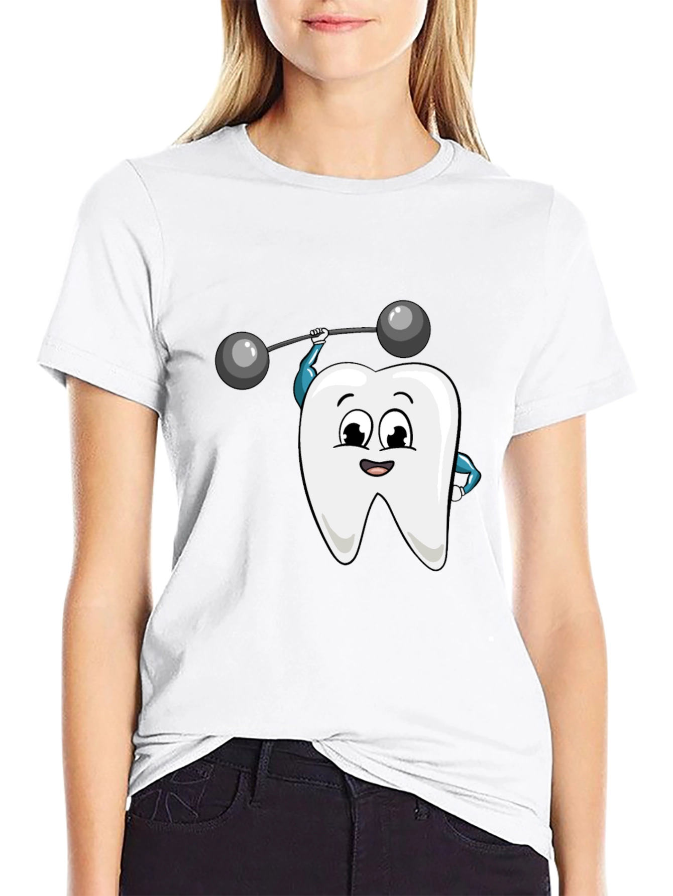 Funny Dental Health Black T-Shirt