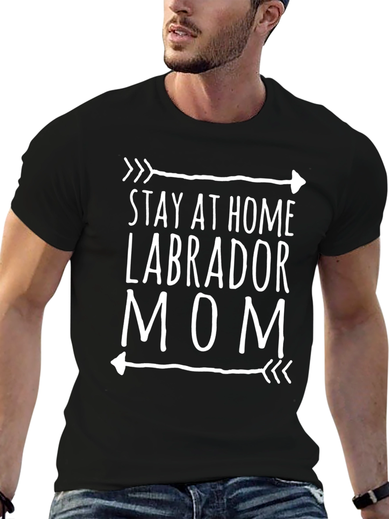 Stay At Home Labrador Mom T-Shirt