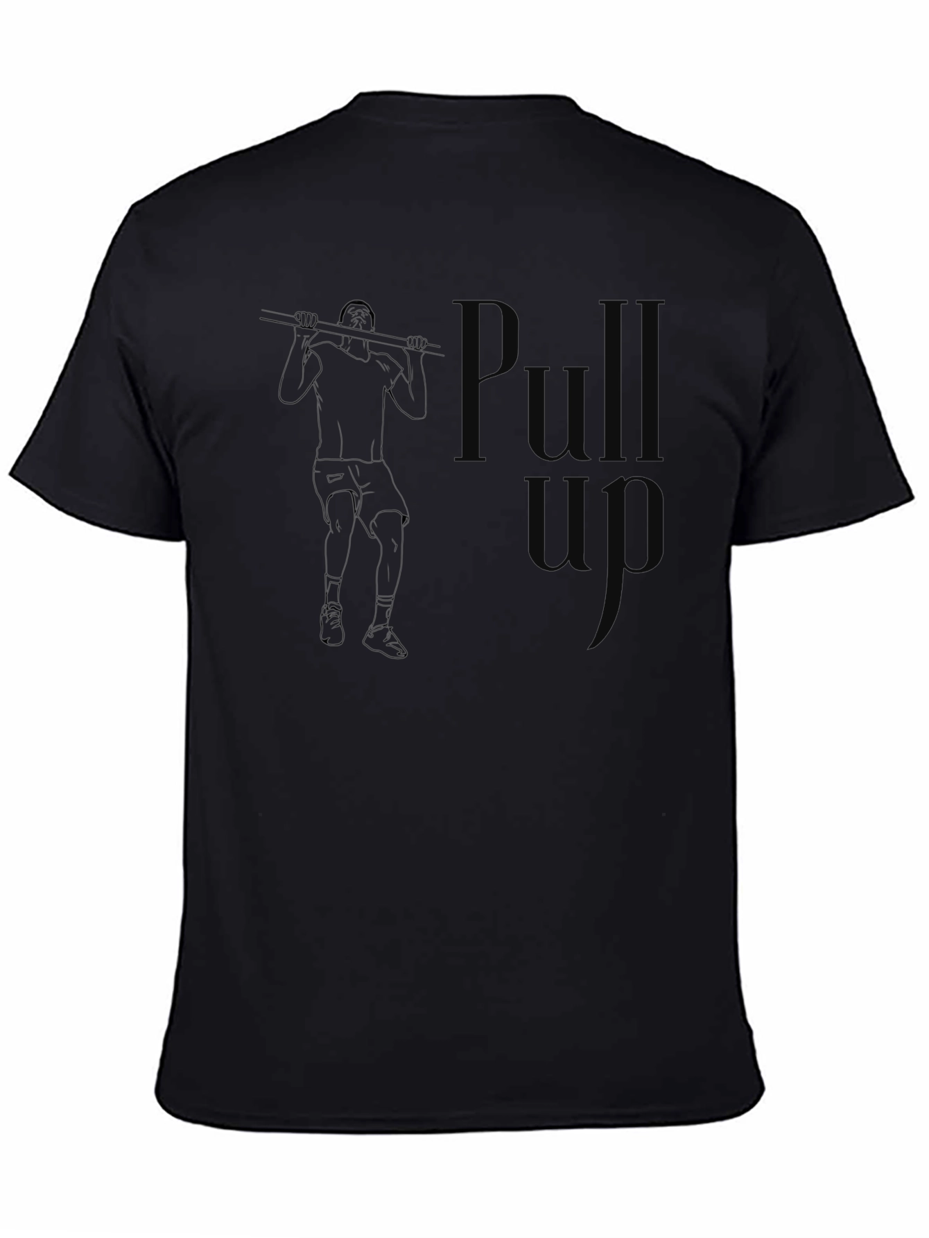 Pull Up Workout Graphic T-Shirt