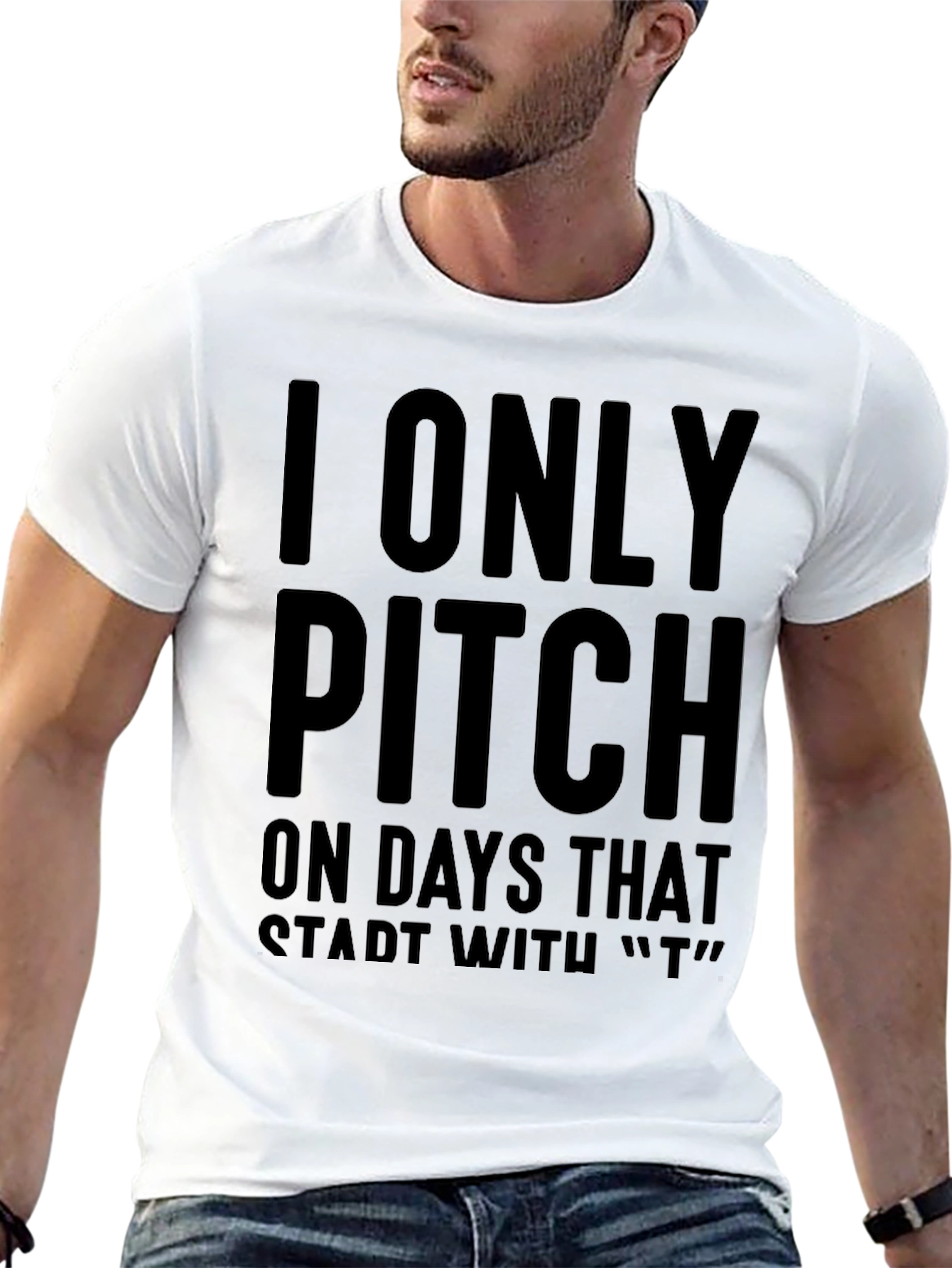 Funny I Only Pitch T-Shirt
