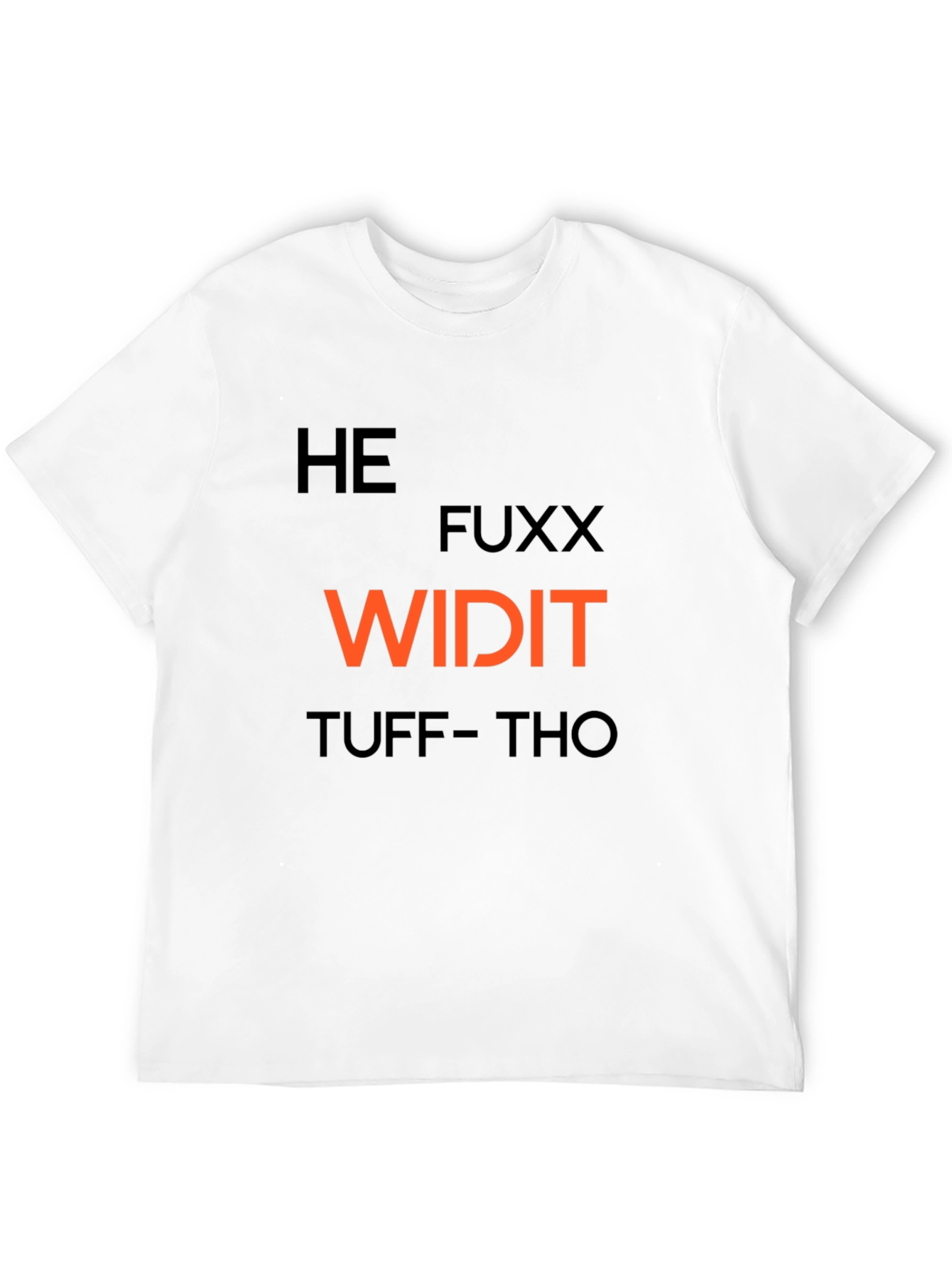 Edgy Graphic Print Mens T-Shirt