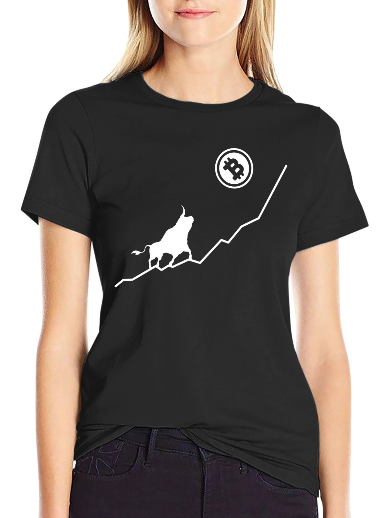 Bitcoin Bull Run Black T-Shirt