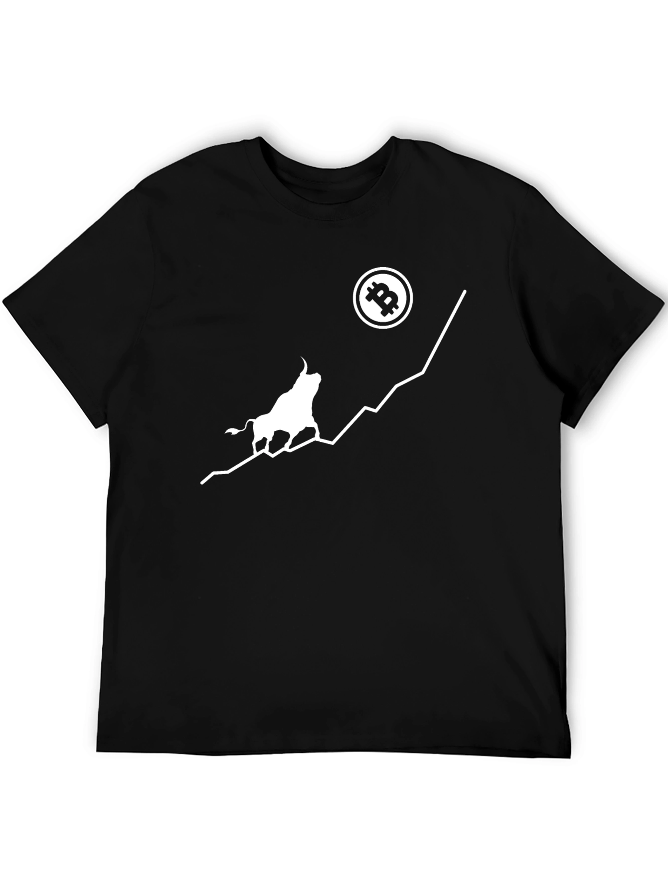 Bitcoin Bull Run Black T-Shirt
