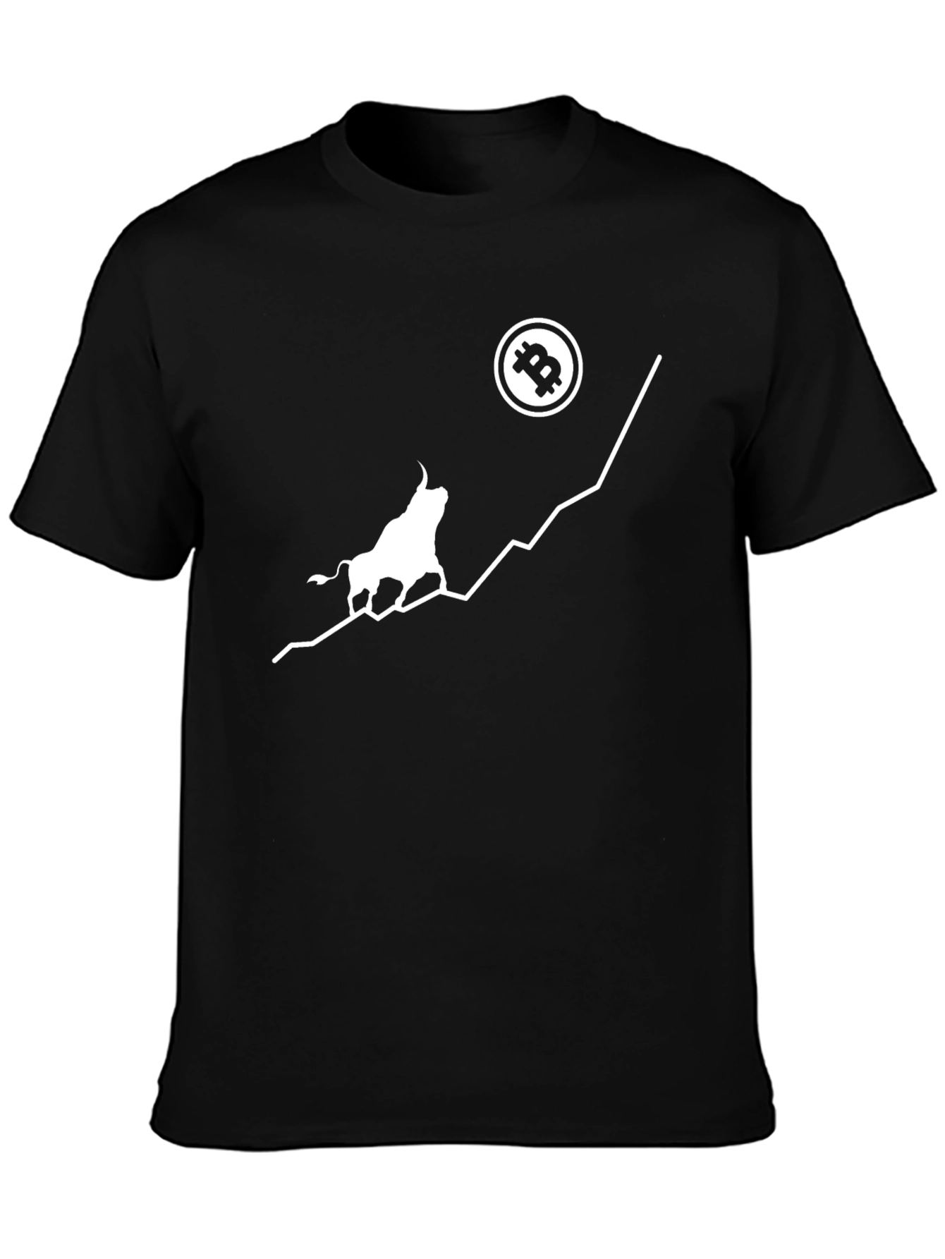 Bitcoin Bull Run Black T-Shirt