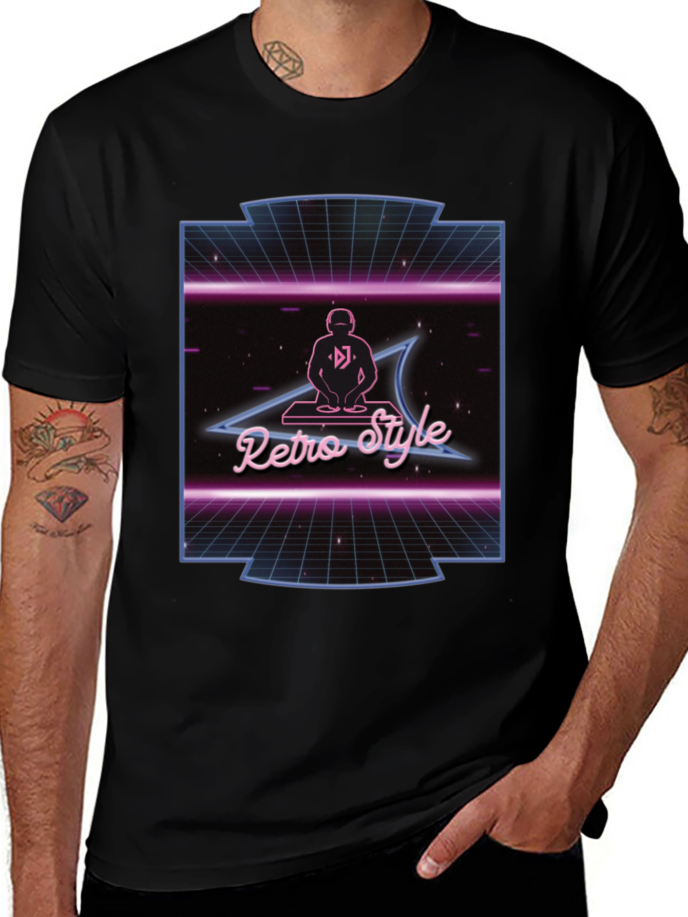 Retro DJ T-Shirt | Vintage DJ Graphic Tee | Music Lover Shirt | Club Style Tee | Gift for DJs | Free Shipping $50+