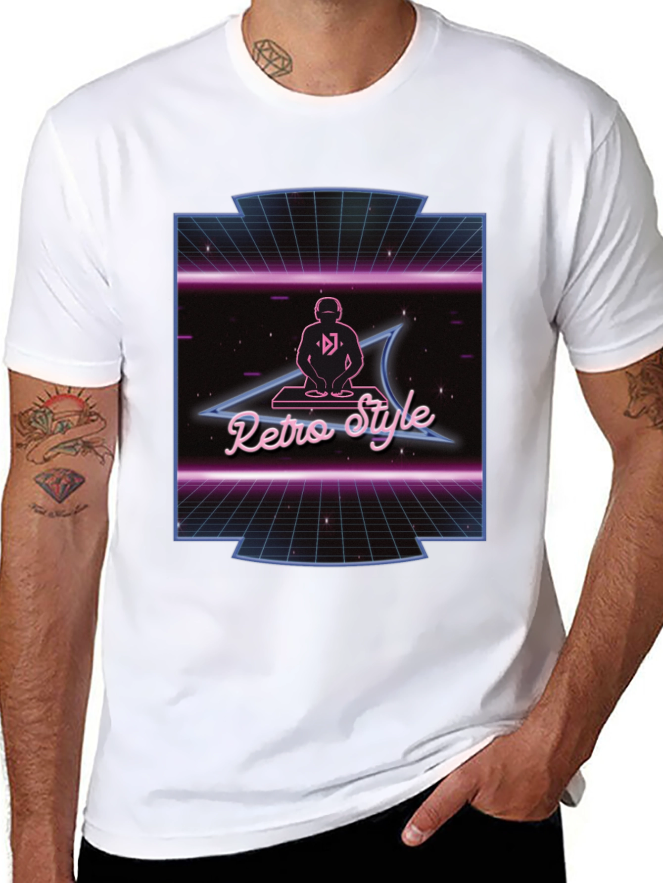 Retro DJ T-Shirt | Vintage DJ Graphic Tee | Music Lover Shirt | Club Style Tee | Gift for DJs | Free Shipping $50+