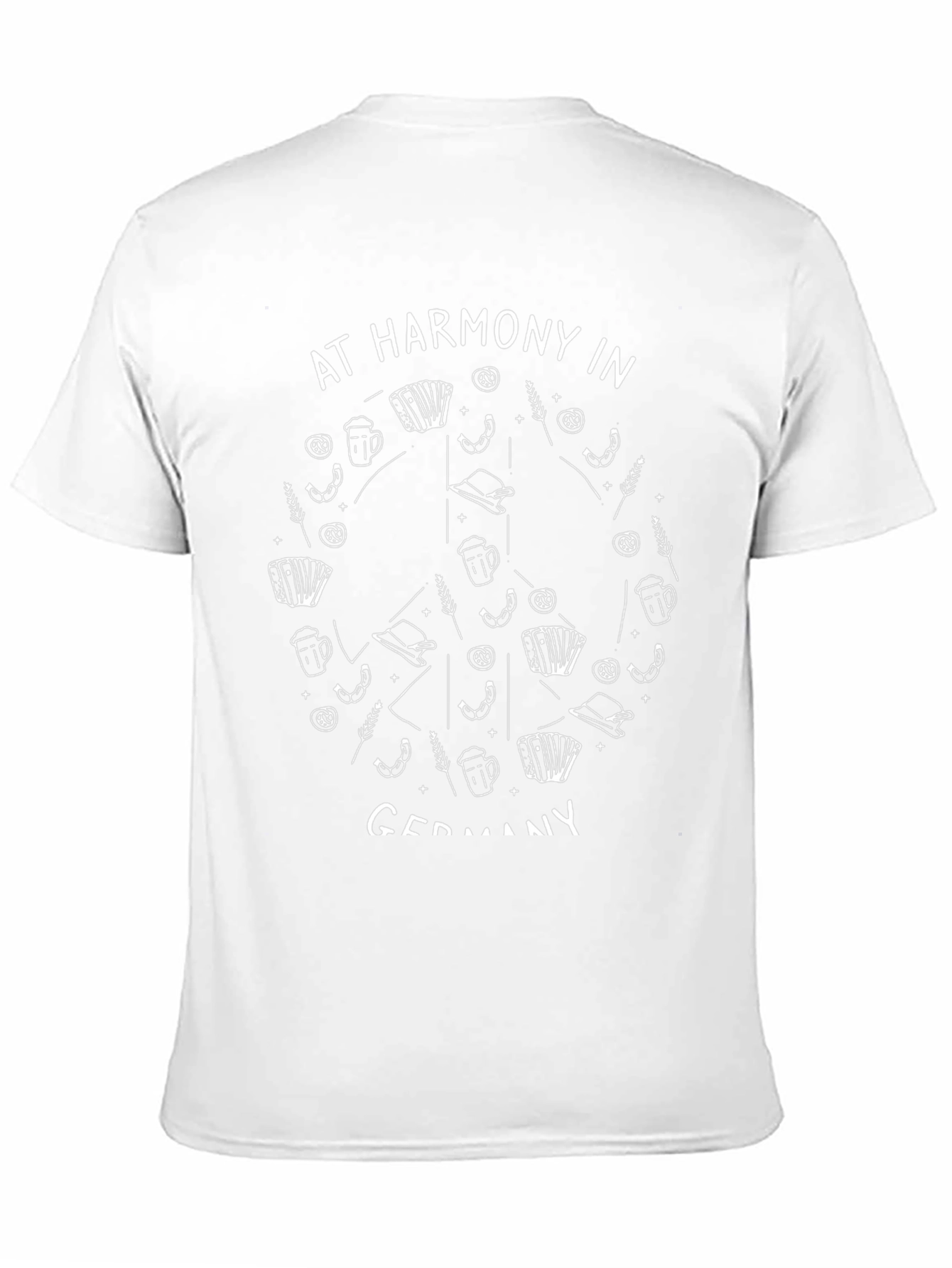 Oktoberfest Peace Sign T-Shirt - At Harmony In Germany