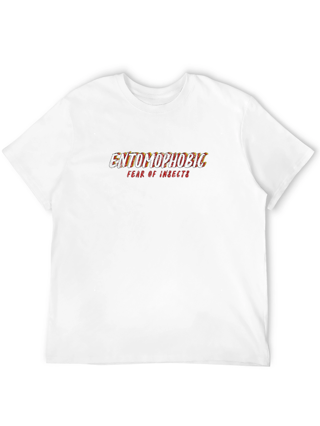 Entomophobic Graphic T-Shirt - Fear of Insects