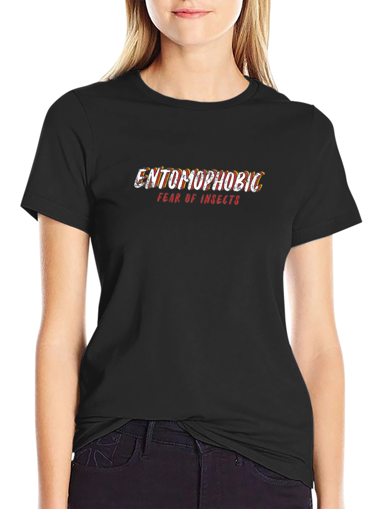 Entomophobic Graphic T-Shirt - Fear of Insects