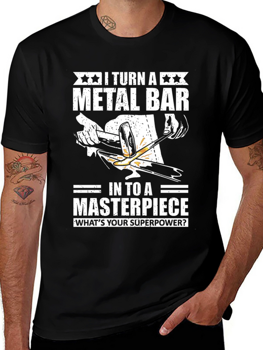 Metalworkers Superpower T-Shirt - Blacksmith Gift