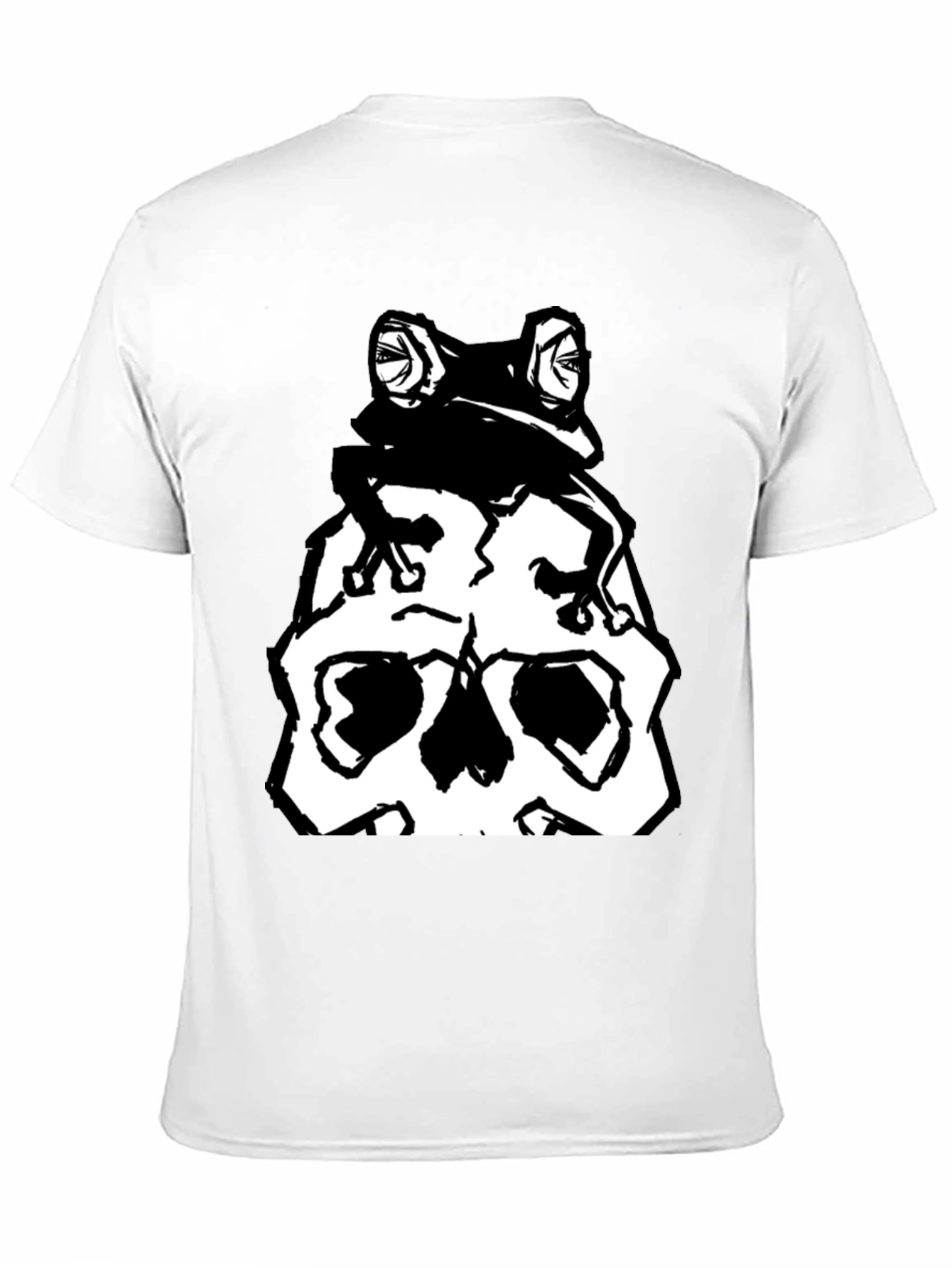 Frog Skull T-Shirt - Dark Humor Graphic Tee