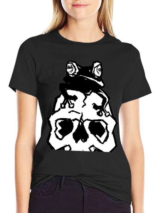 Frog Skull T-Shirt - Dark Humor Graphic Tee