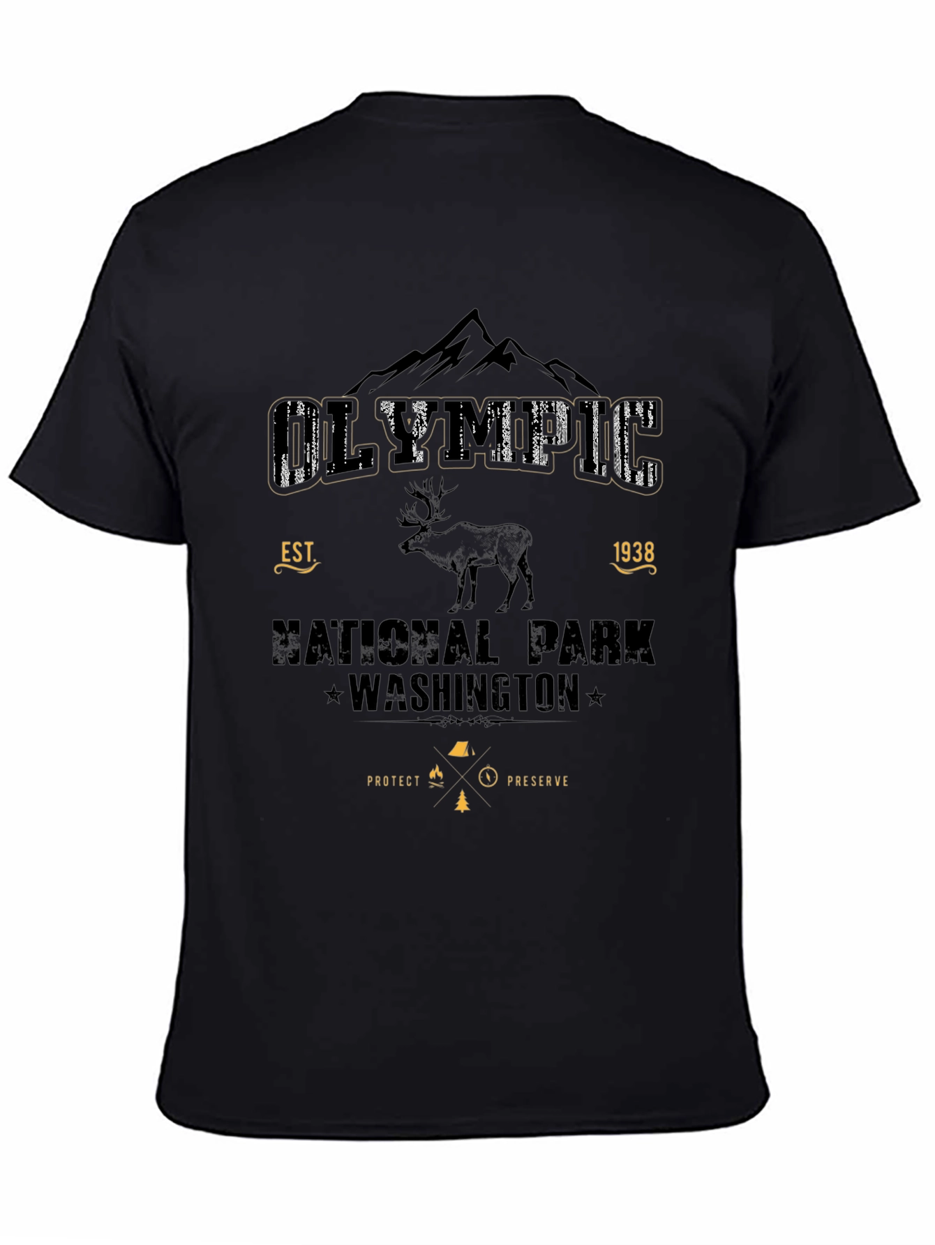Olympic National Park Graphic T-Shirt