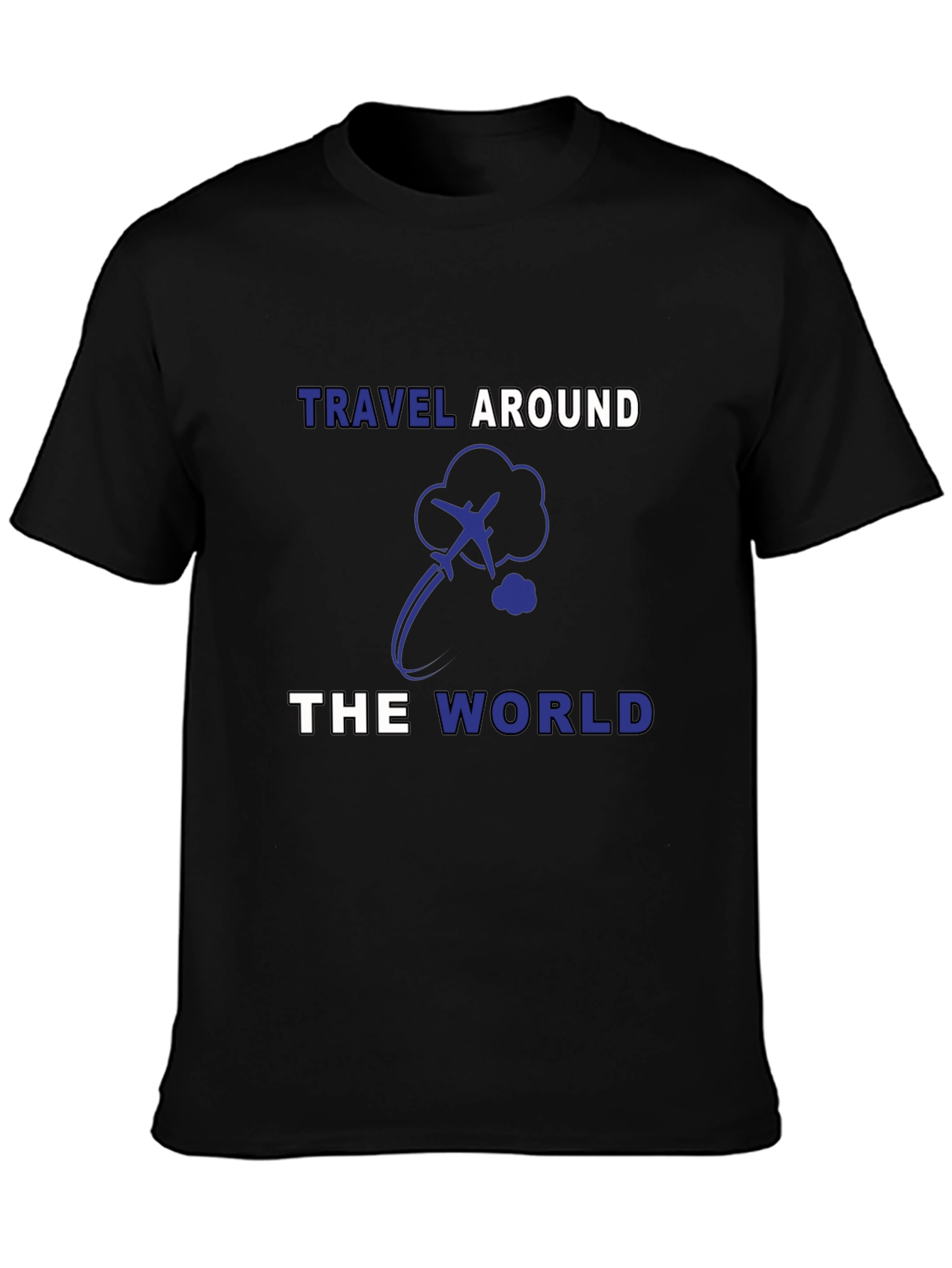 Travel Around the World Graphic T-Shirt