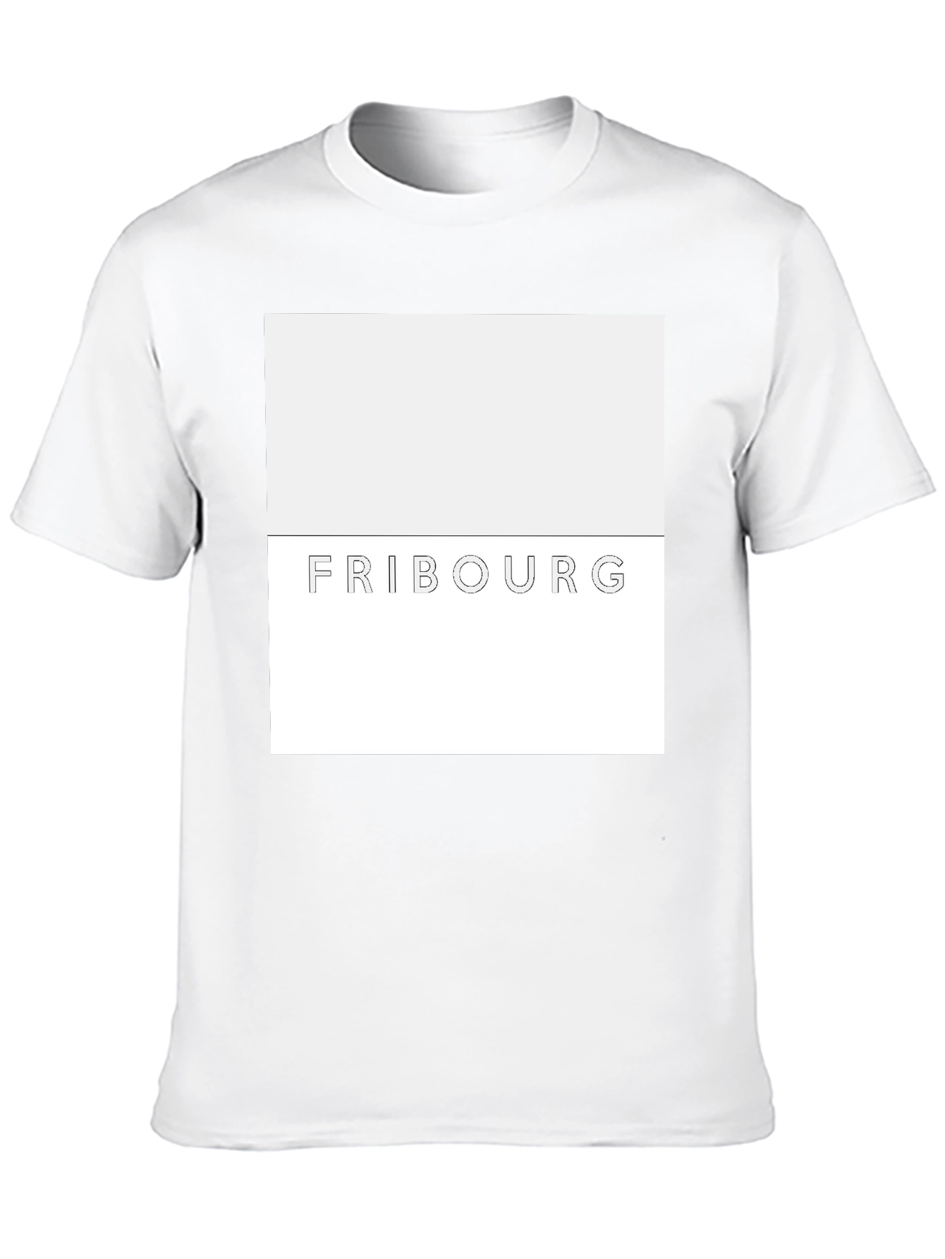 Fribourg T-Shirt - Minimalist Design