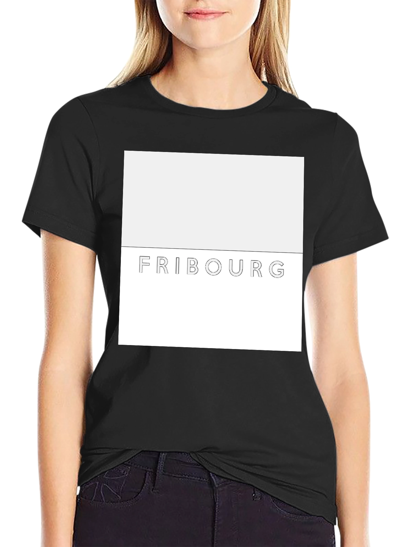 Fribourg T-Shirt - Minimalist Design