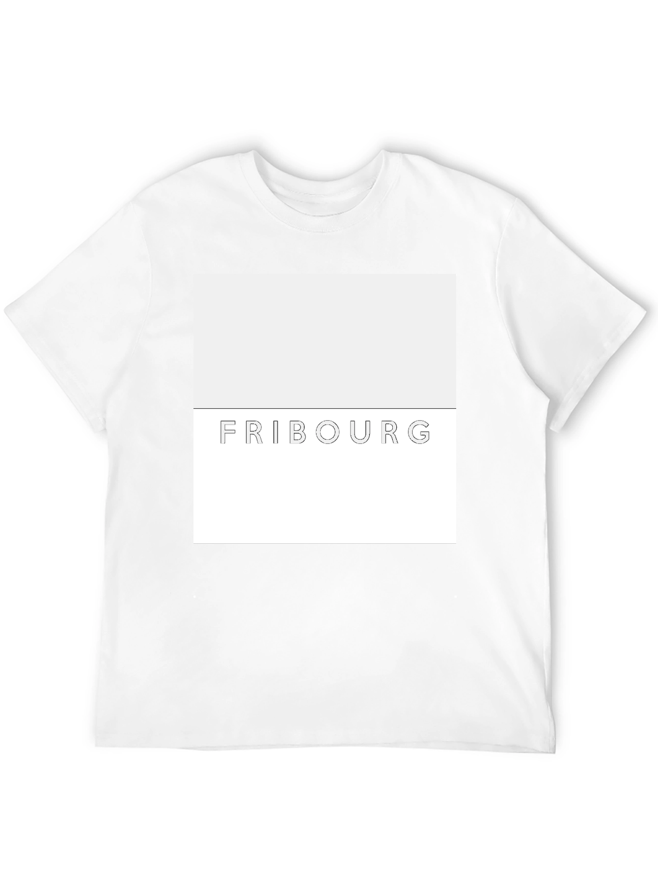 Fribourg T-Shirt - Minimalist Design