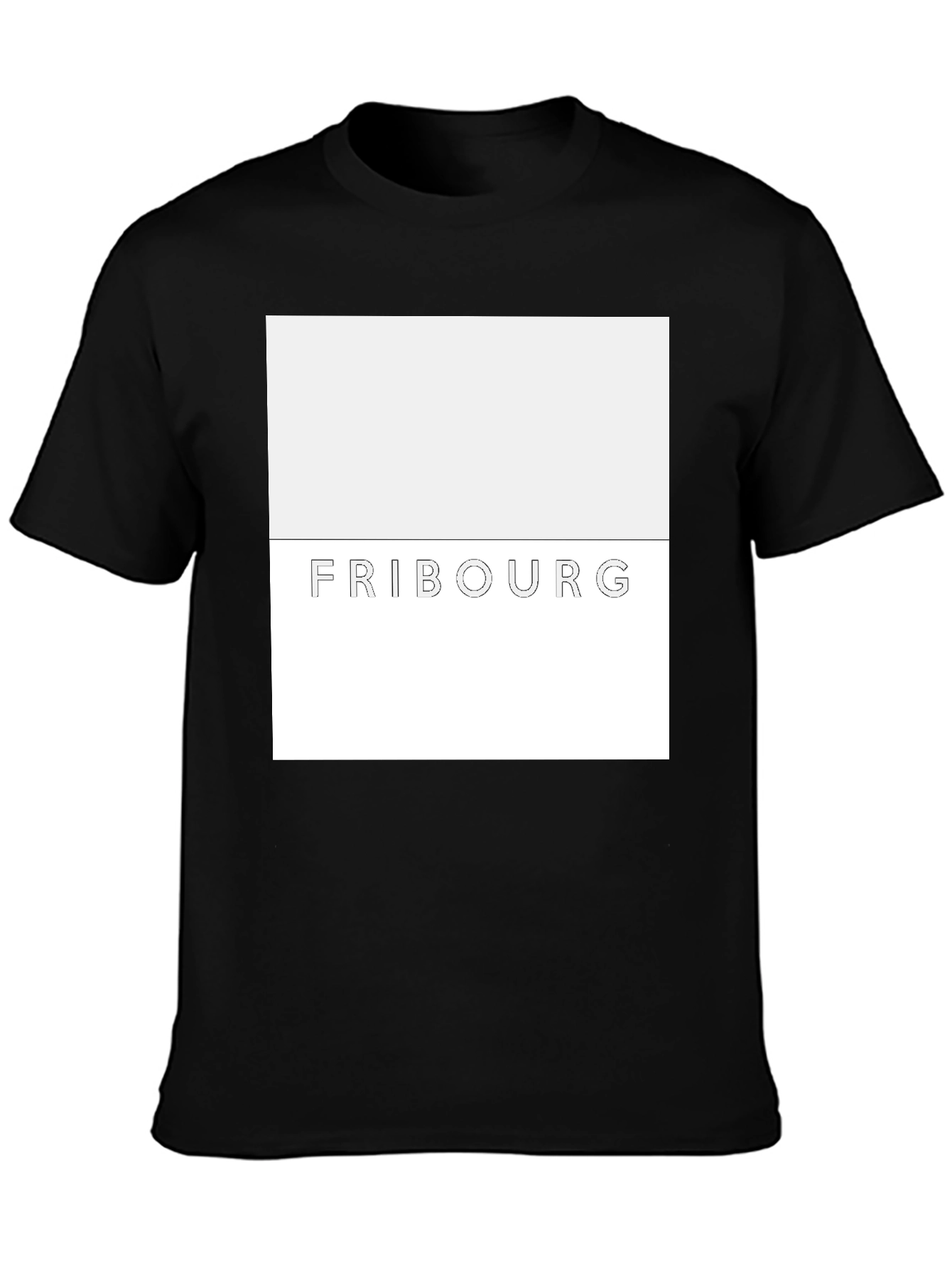 Fribourg T-Shirt - Minimalist Design