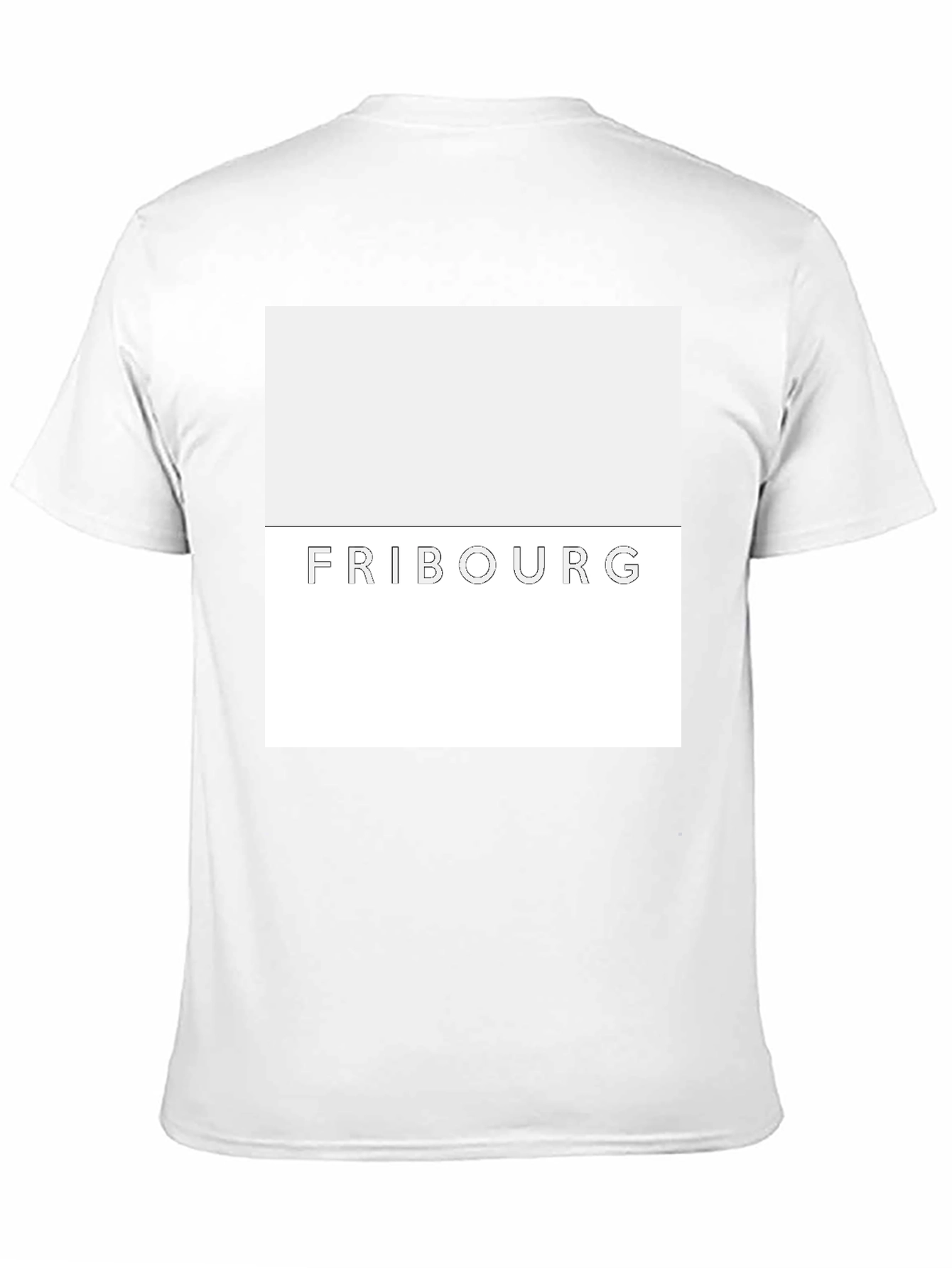 Fribourg T-Shirt - Minimalist Design