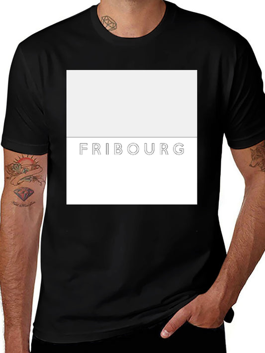 Fribourg T-Shirt - Minimalist Design