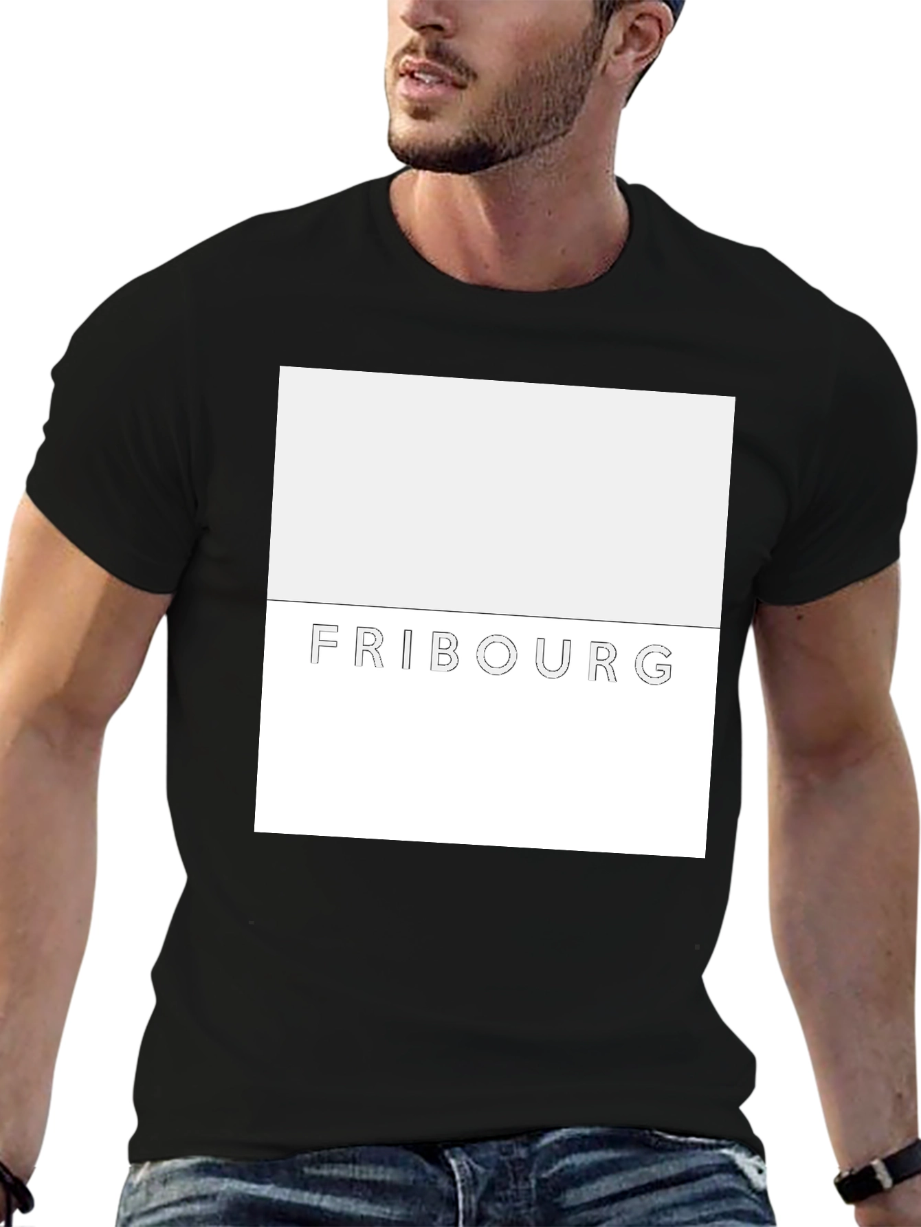 Fribourg T-Shirt - Minimalist Design