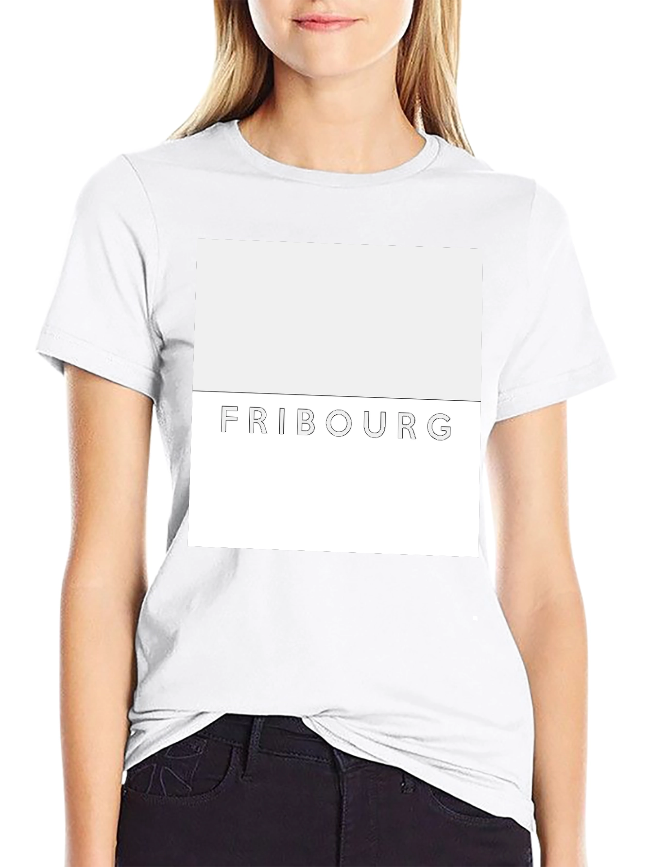 Fribourg T-Shirt - Minimalist Design