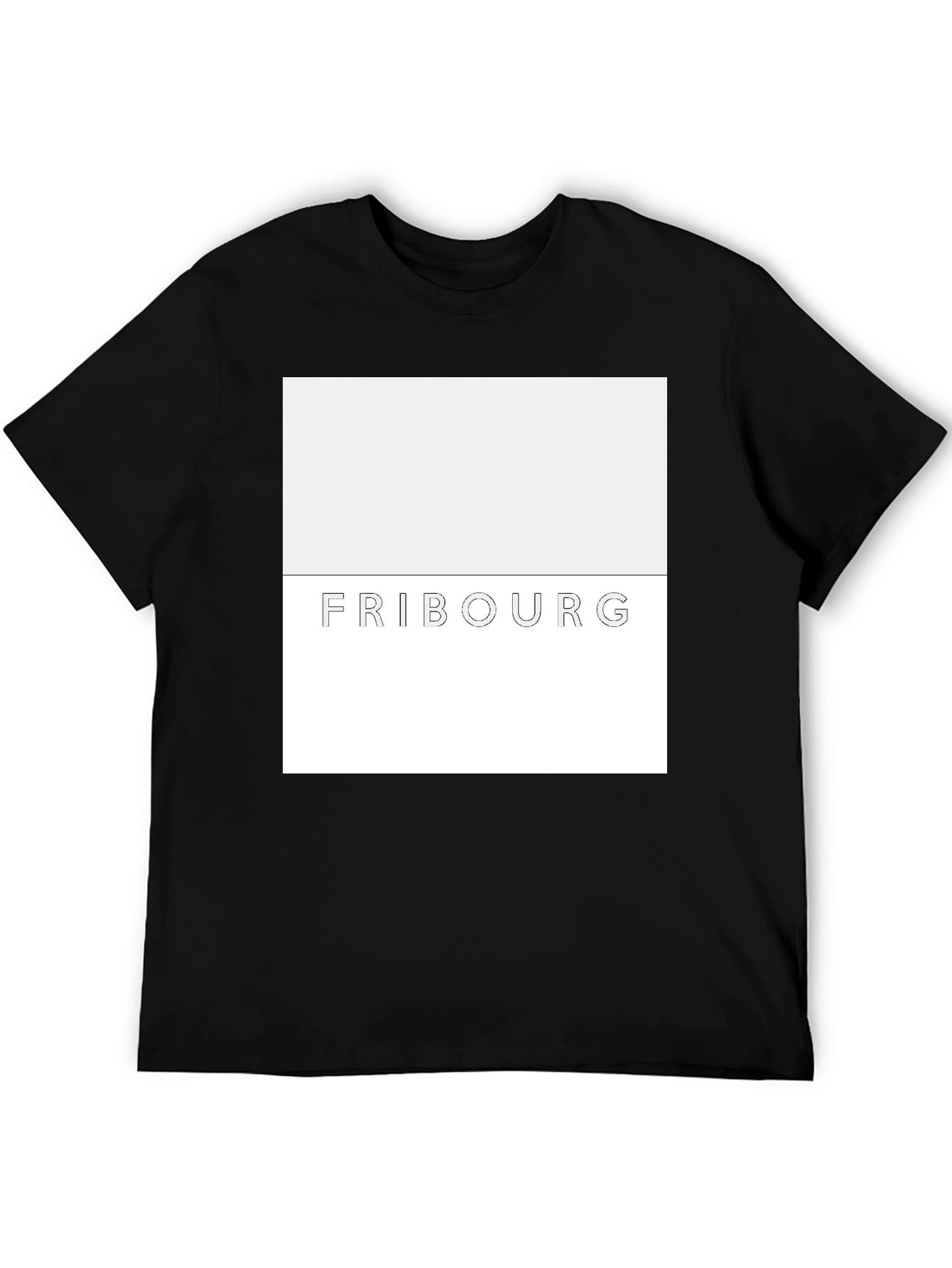 Fribourg T-Shirt - Minimalist Design