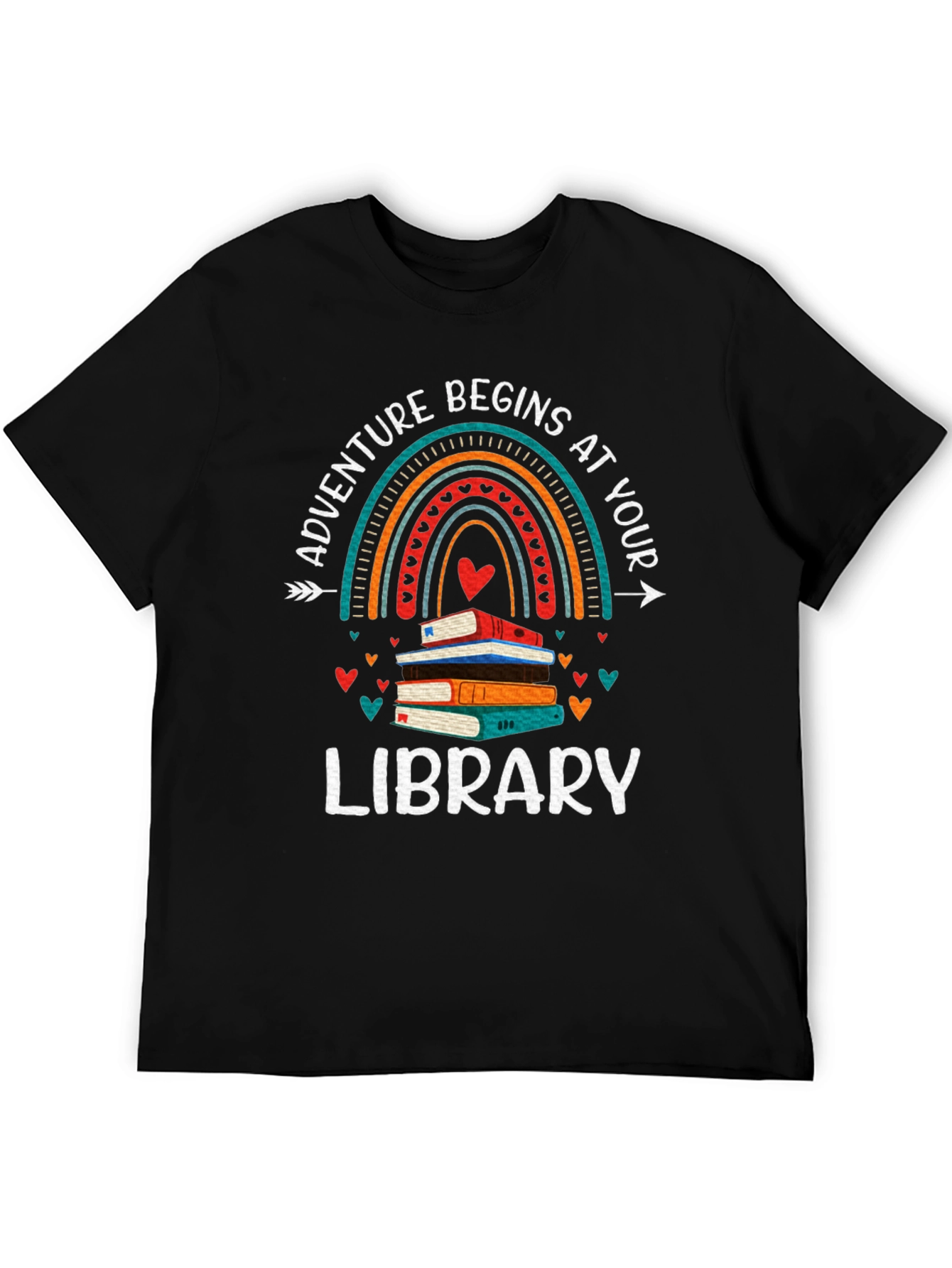 Adventure Begins At Your Library T-Shirt