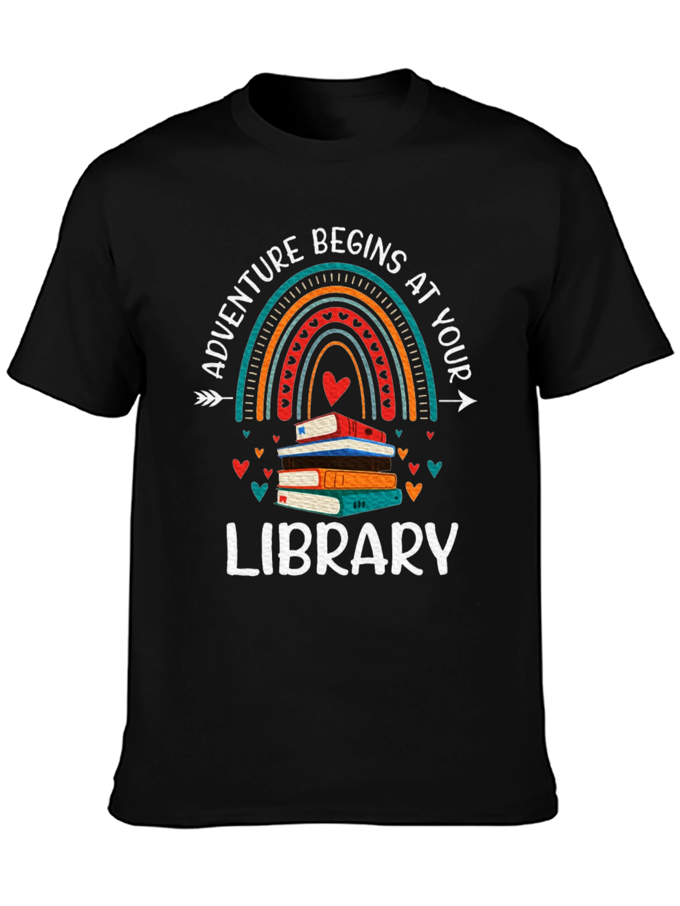 Adventure Begins At Your Library T-Shirt