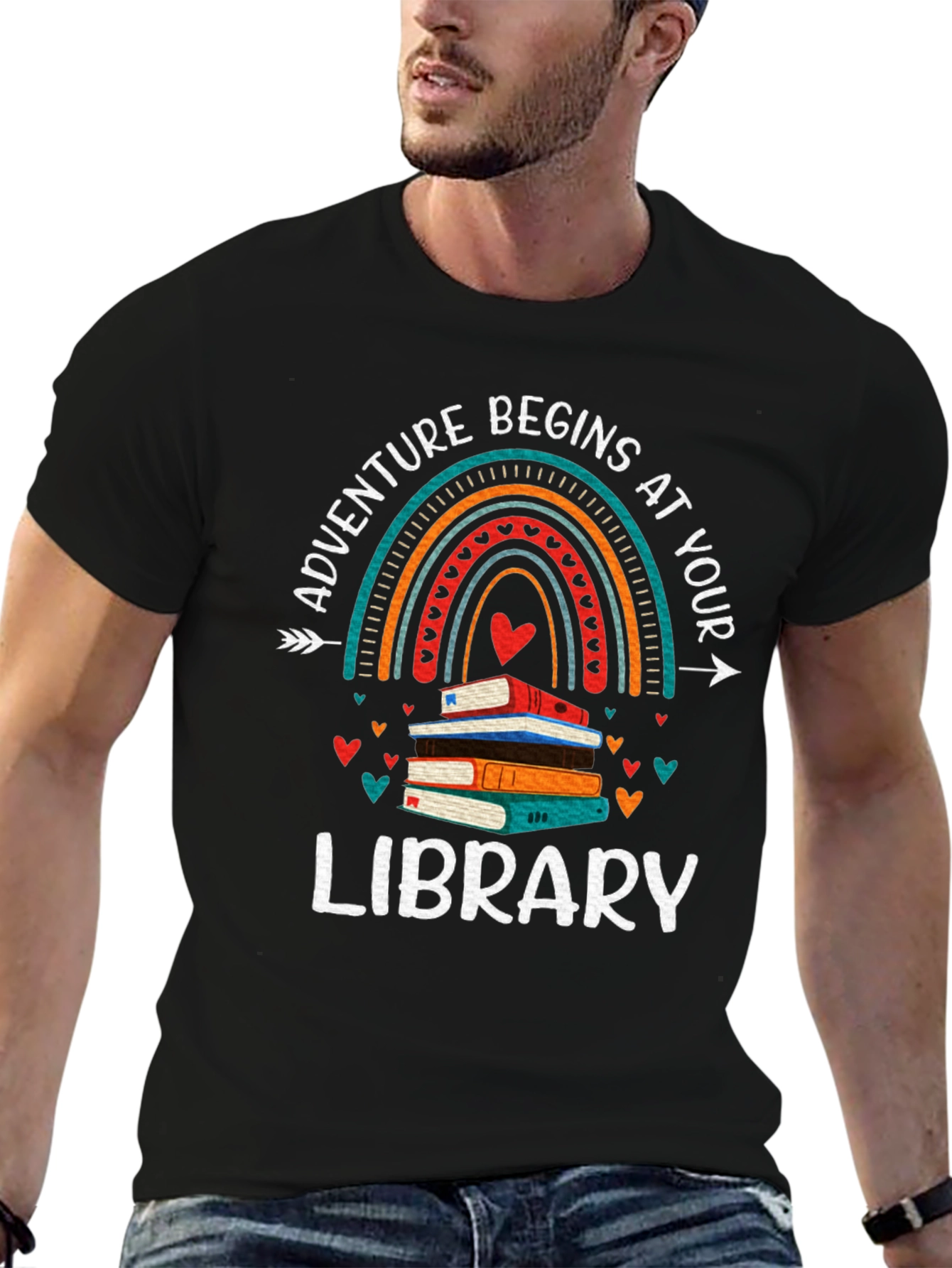 Adventure Begins At Your Library T-Shirt