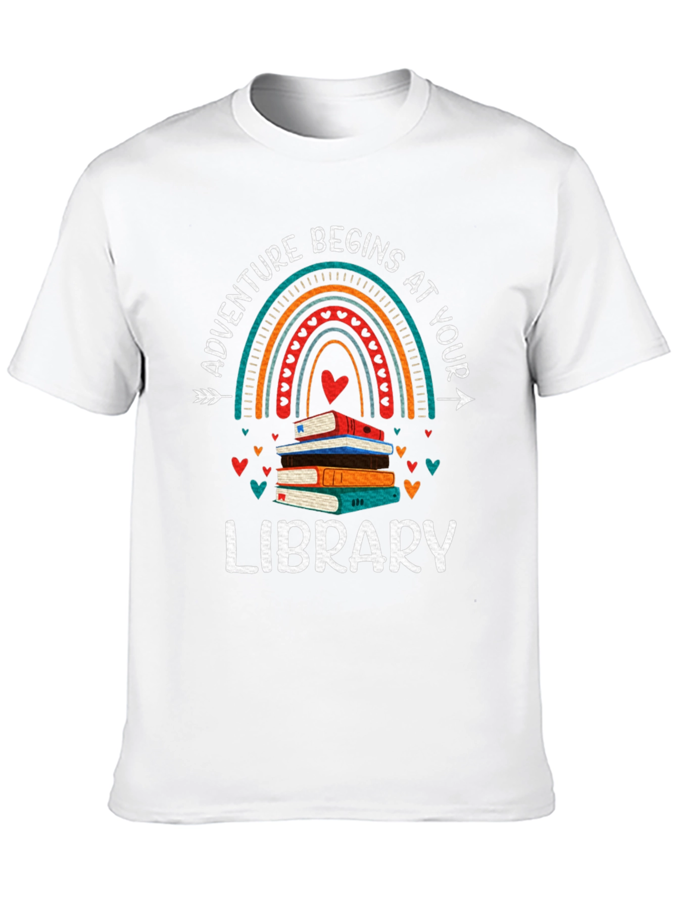 Adventure Begins At Your Library T-Shirt