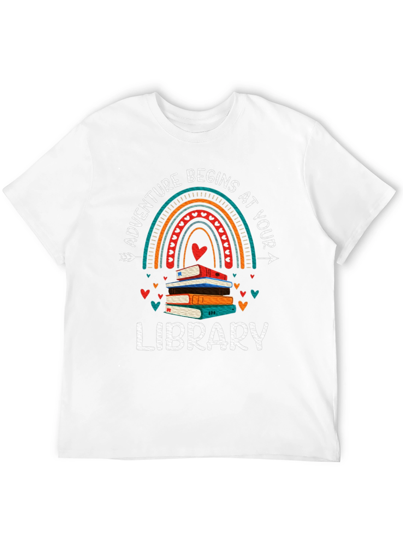 Adventure Begins At Your Library T-Shirt