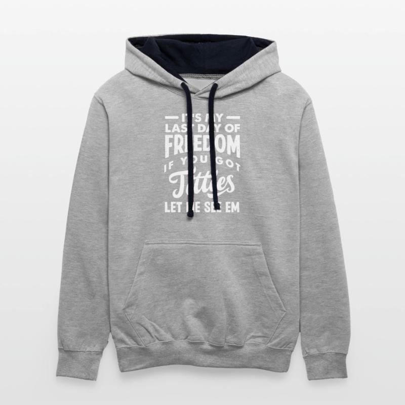 Bachelor Party Breasts Saying