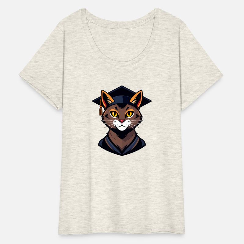 Back to school cat brown