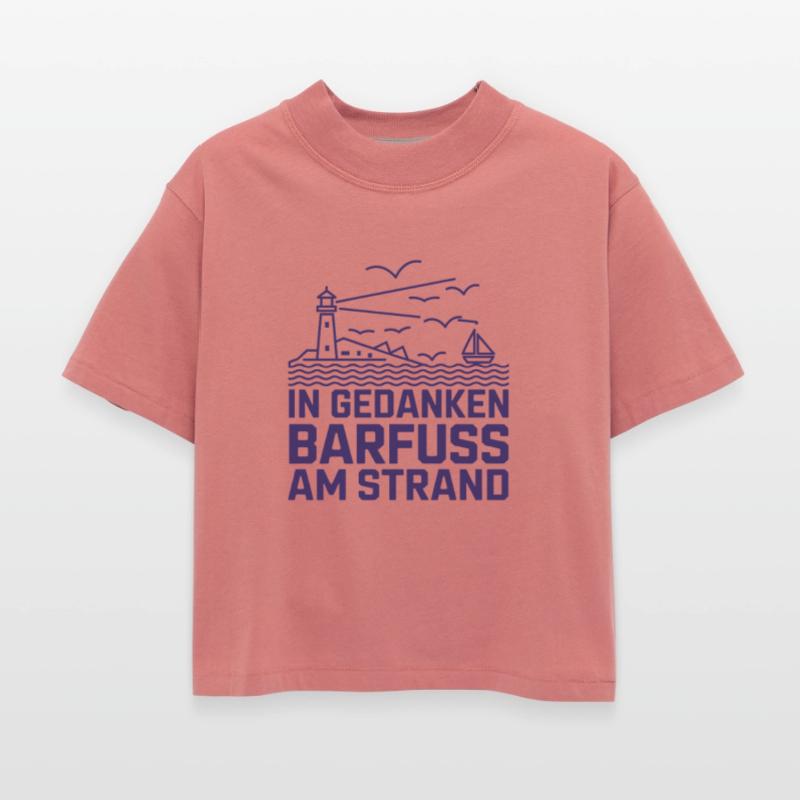 Baltic Sea Coast Barefoot On The Beach