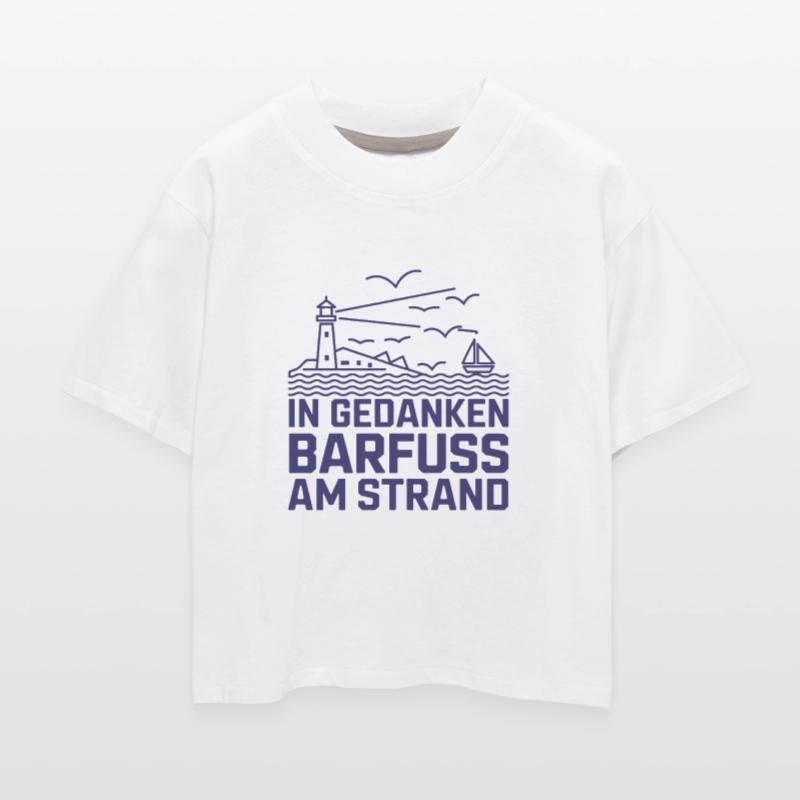 Baltic Sea Coast Barefoot On The Beach