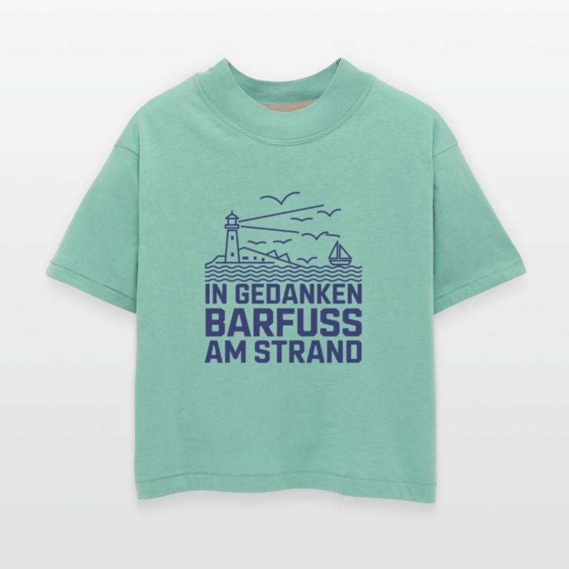 Baltic Sea Coast Barefoot On The Beach