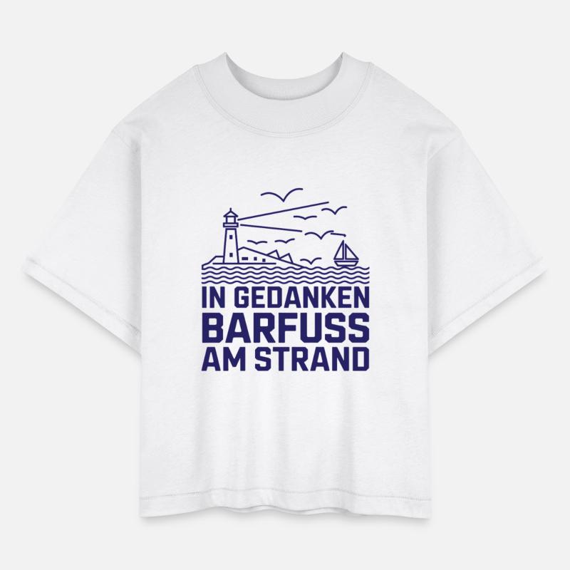 Baltic Sea Coast Barefoot On The Beach