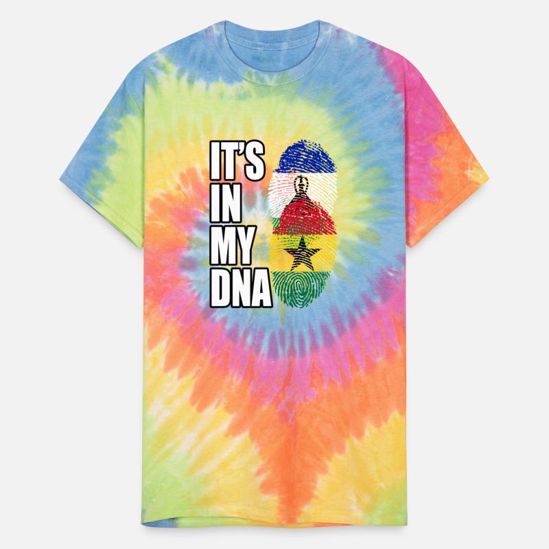 Basotho And Ghanaian Mix Heritage DNA Flag