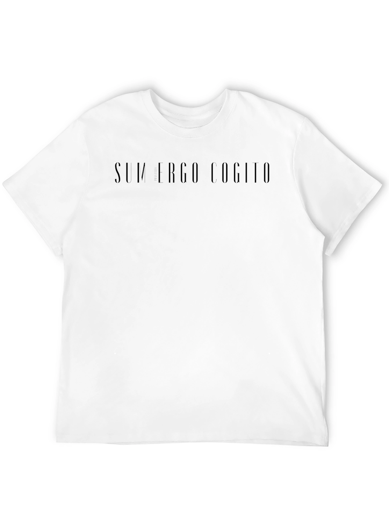 Sum Virgo Cogito Black T-Shirt