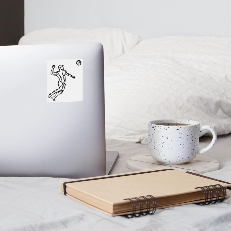 Beach Volleyballer Drawing