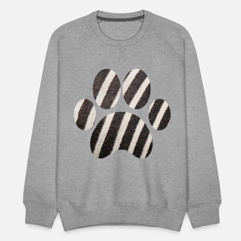 Beautiful Zebra Fur Paw